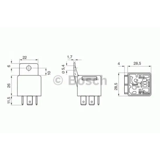 Curent Alimentare, Releu BOSCH 0 332 209 206