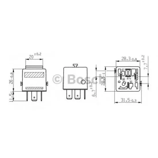 Curent Alimentare, Releu BOSCH 0 332 209 216