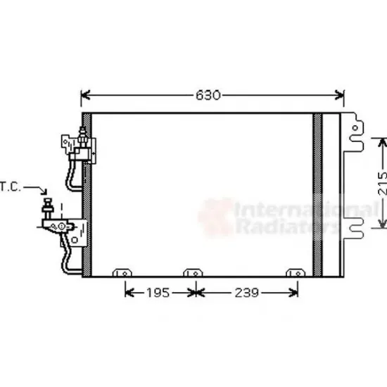 Condensator, Climatizare ABAKUS 037-016-0023