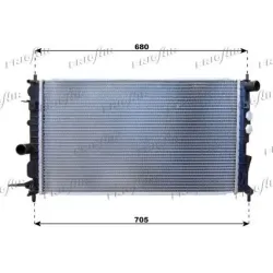 Racire Motor, Radiator