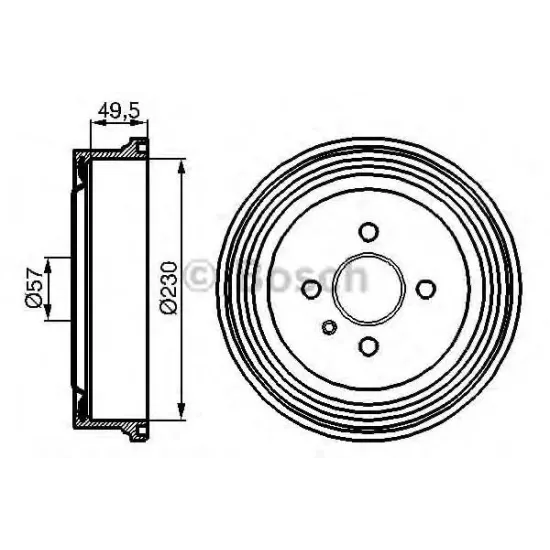 Tambur Frana ZIMMERMANN 430.1780.20