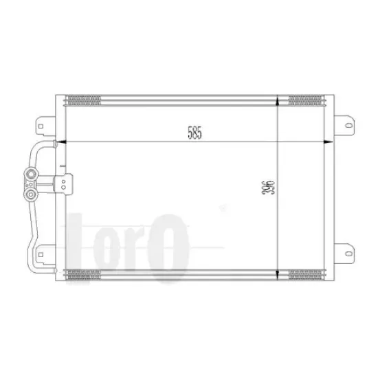 Condensator, Climatizare LORO 042-016-0007