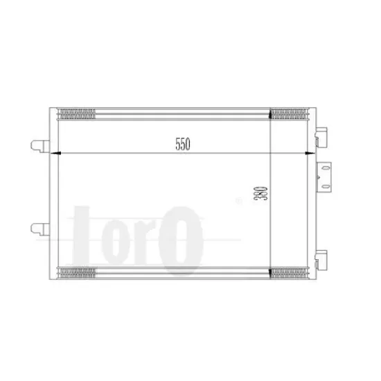 Condensator, Climatizare LORO 042-016-0025