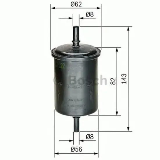 Filtru Combustibil BOSCH 0 450 902 161