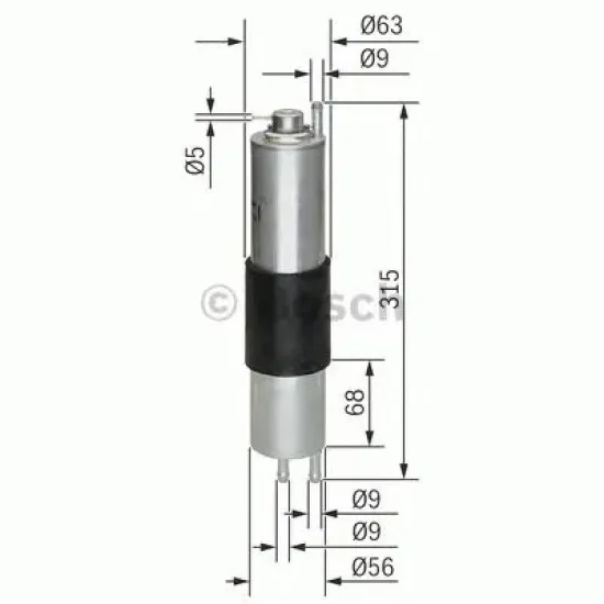 Filtru Combustibil BOSCH 0 450 905 952