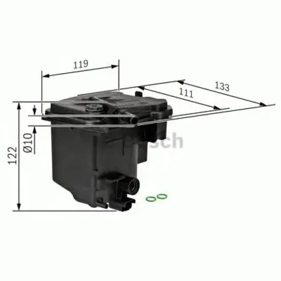 Filtru Combustibil BOSCH 0 450 907 006