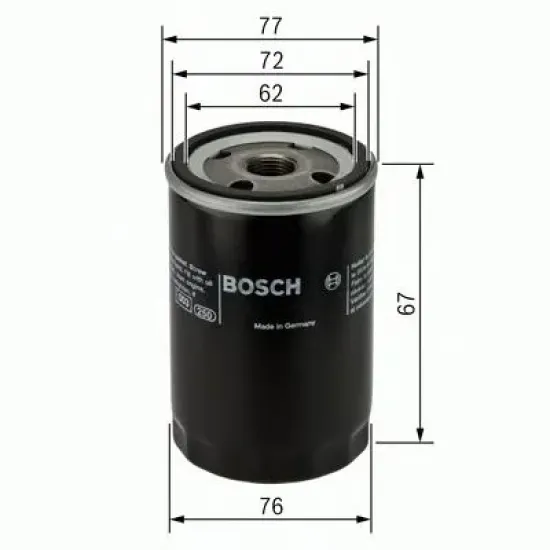 Filtru Ulei BOSCH 0 451 103 300