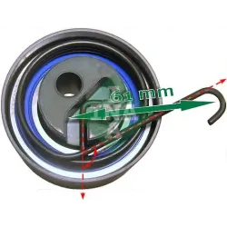 Curea Distributie, Rola Intinzator