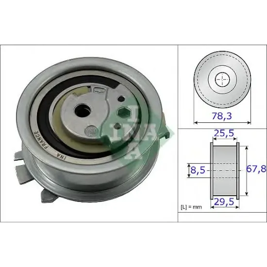 Curea Distributie, Rola Intinzator INA 531 0825 10