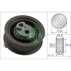 Curea Distributie, Rola Intinzator