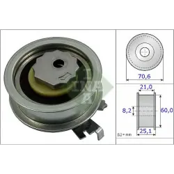 Curea Distributie, Rola Intinzator