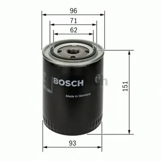 Filtru Ulei BOSCH 0 451 203 012