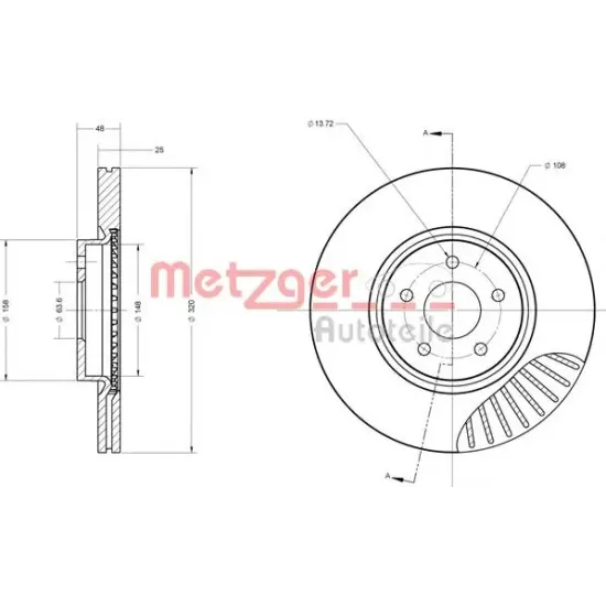 Disc Frana SPIDAN 25827