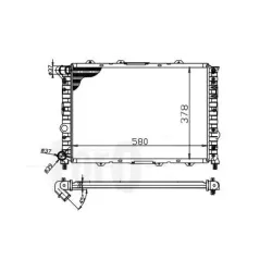 Racire Motor, Radiator