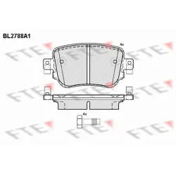 Set Placute Frana, Frana Disc