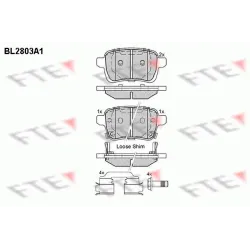 Set Placute Frana, Frana Disc