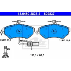 Set Placute Frana, Frana Disc