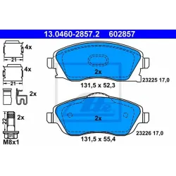 Set Placute Frana, Frana Disc