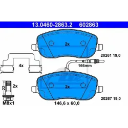 Set Placute Frana, Frana Disc