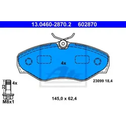 Set Placute Frana, Frana Disc