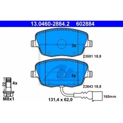 Set Placute Frana, Frana Disc