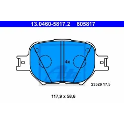 Set Placute Frana, Frana Disc