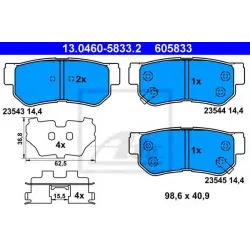 Set Placute Frana, Frana Disc