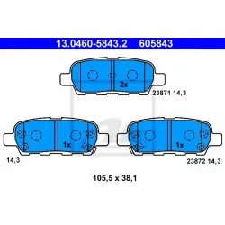 Set Placute Frana, Frana Disc