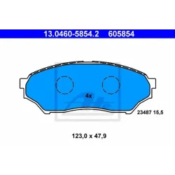 Set Placute Frana, Frana Disc