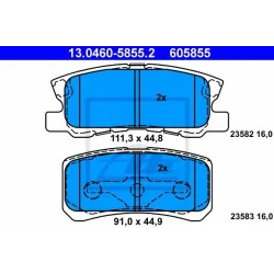 Set Placute Frana, Frana Disc