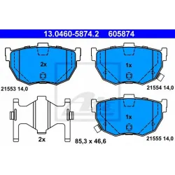 Set Placute Frana, Frana Disc