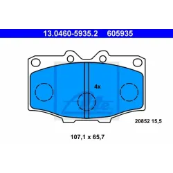 Set Placute Frana, Frana Disc