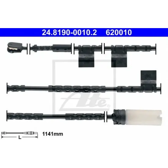 Uzura Placute de Frana, Senzor de Avertizare ATE 24.8190-0010.2