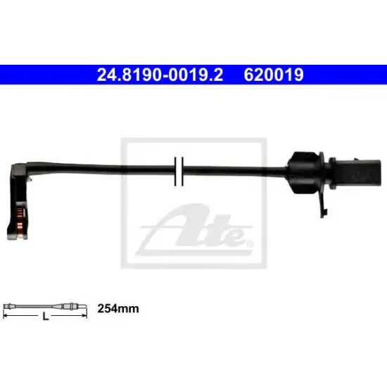 Uzura Placute de Frana, Senzor de Avertizare ATE 24.8190-0019.2