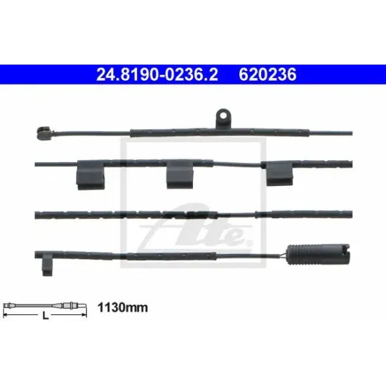 Uzura Placute de Frana, Senzor de Avertizare ATE 24.8190-0236.2