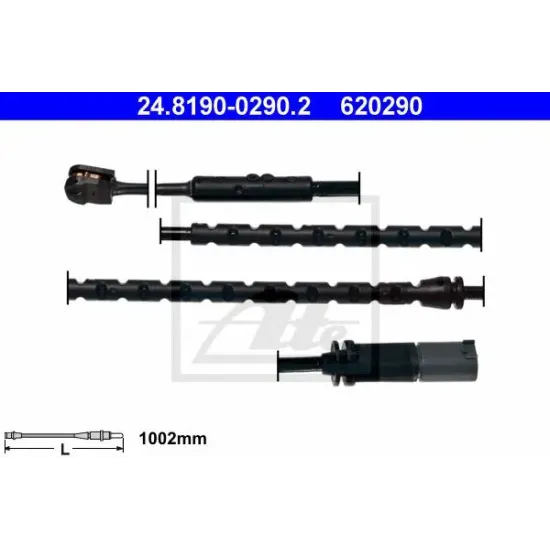 Uzura Placute de Frana, Senzor de Avertizare ATE 24.8190-0290.2