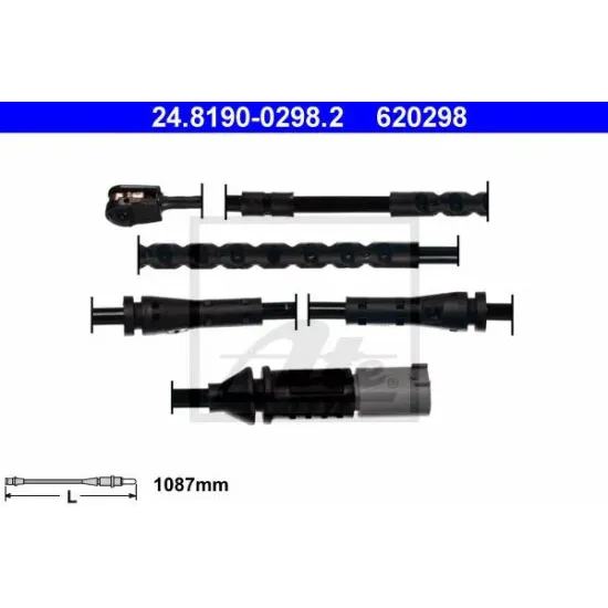 Uzura Placute de Frana, Senzor de Avertizare ATE 24.8190-0298.2
