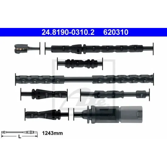Uzura Placute de Frana, Senzor de Avertizare ATE 24.8190-0310.2