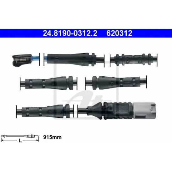 Uzura Placute de Frana, Senzor de Avertizare ATE 24.8190-0312.2