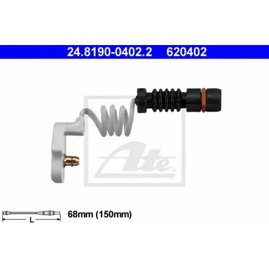 Uzura Placute de Frana, Senzor de Avertizare ATE 24.8190-0402.2