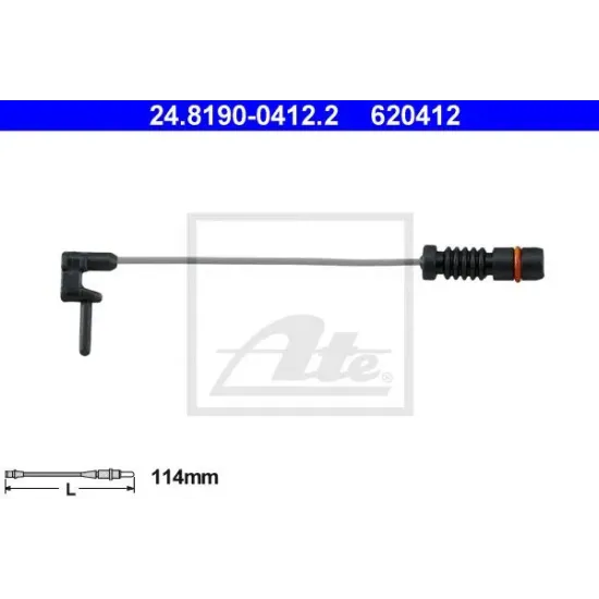 Uzura Placute de Frana, Senzor de Avertizare ATE 24.8190-0412.2
