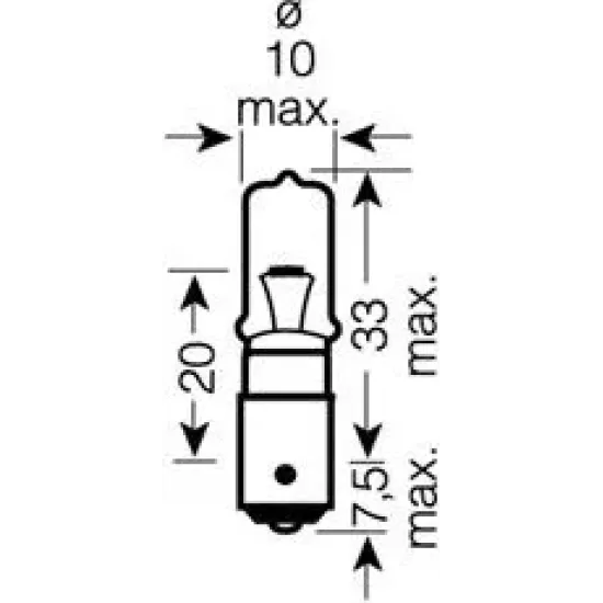 Lampa Ceata Spate, Lampa Mers Inapoi, Semnalizator, Lampa Frana, Bec OSRAM 64136