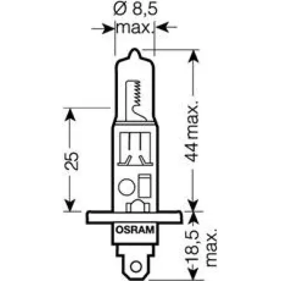 Far Pentru Viraje, Proiector Ceata, Far Faza Lunga, Far Principal, Bec OSRAM 64150ULT-01B