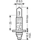 Far Pentru Viraje, Proiector Ceata, Far Faza Lunga, Far Principal, Bec OSRAM 64150ULT-01B