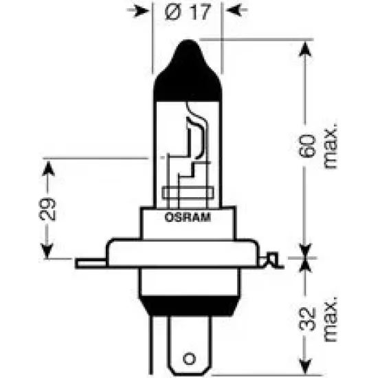 Proiector Ceata, Far Faza Lunga, Far Principal, Bec OSRAM 64196-01B