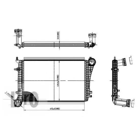 Intercooler, Compresor LORO 053-018-0009