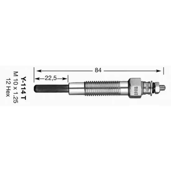 Bujie Incandescenta NGK 6528