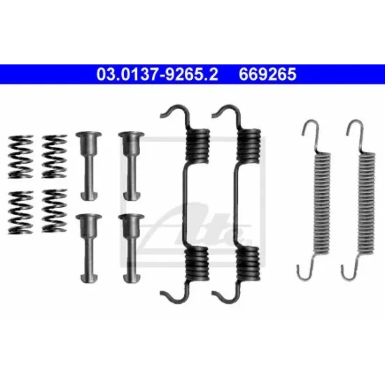 Saboti Frana Parcare, Set Accesorii ATE 03.0137-9265.2