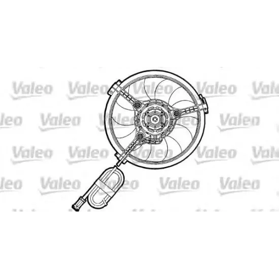 Ventilator, Radiator VALEO 698155