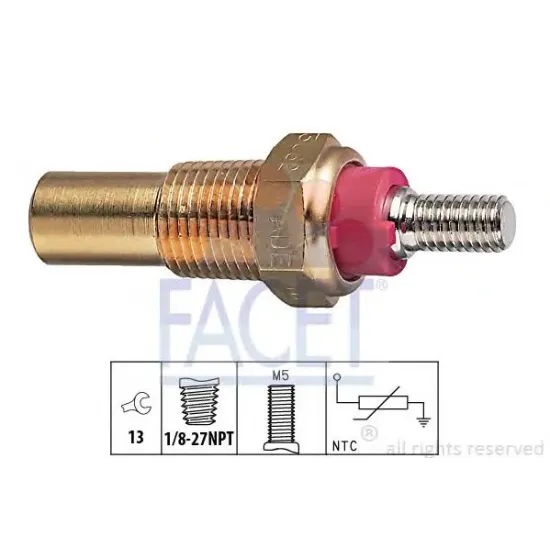 Temperatura Lichid de Racire, Senzor FACET 7.3082